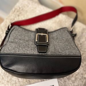 NWOT Vintage COACH leather and wool